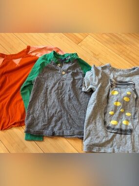 LIKE NEW! BUNDLE! 3! Gap Kids Toddler Assorted Cotton Tee Shirts Sz 5T
